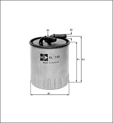 MAGNETI MARELLI 154703857290 -  Топливный фильтр